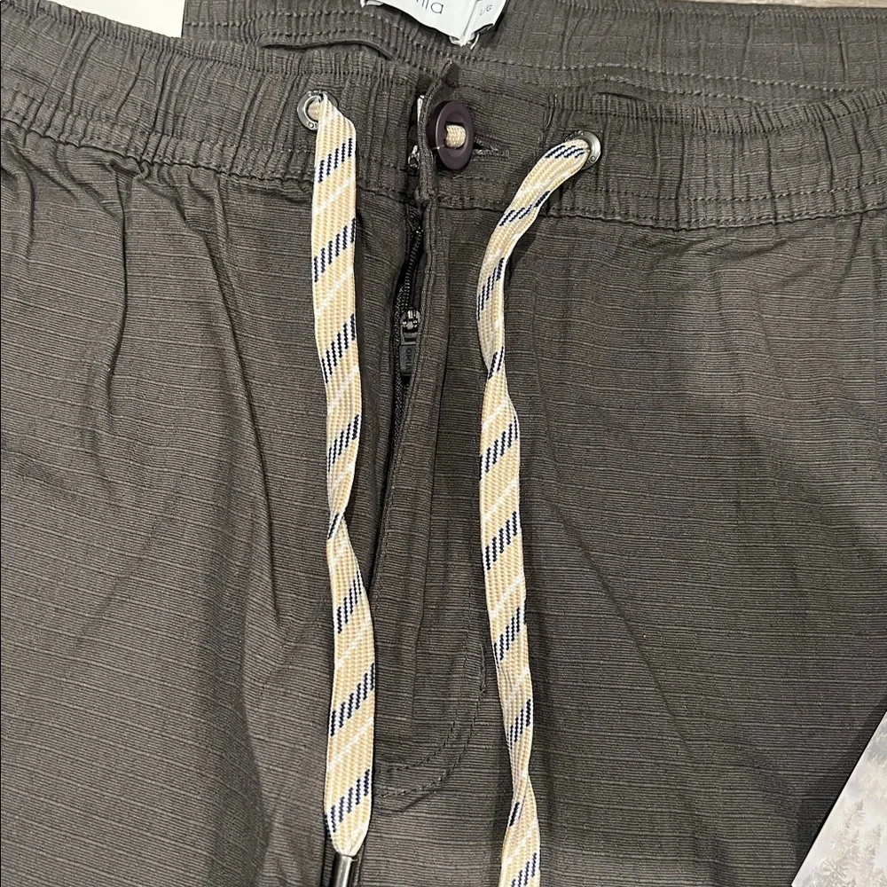 Onia Charcoal Men's RipStop Joggers with Drawstring